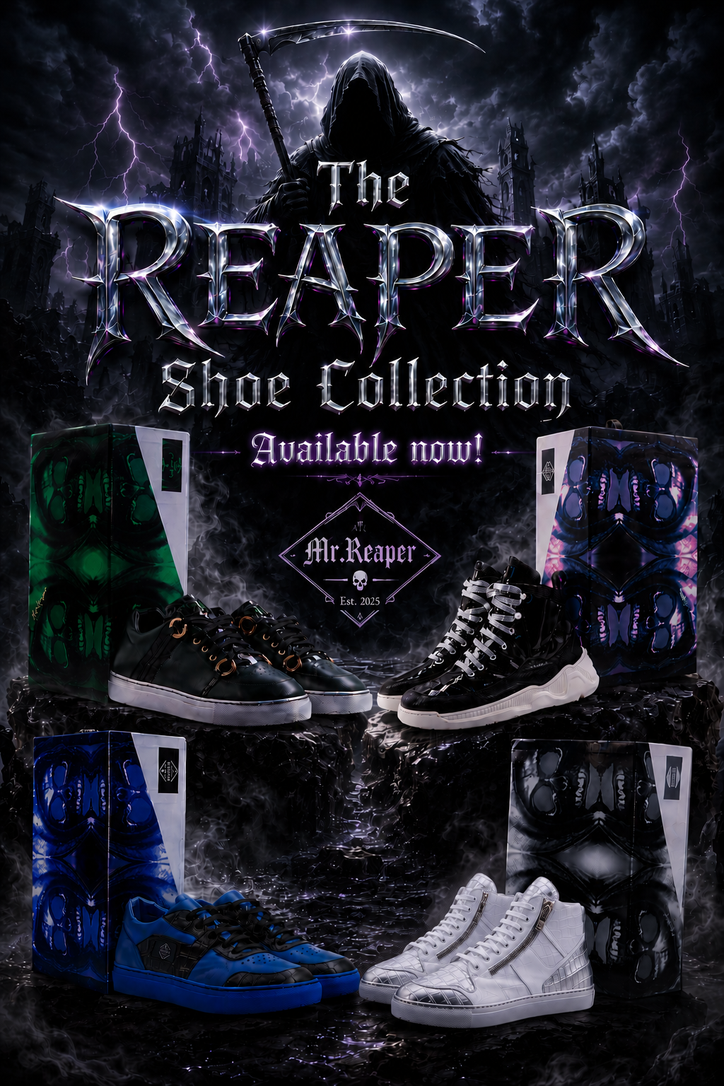 REAPER Shoe Collection Interview With Fierce Manson